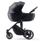 Poussette 2 en 1 Combinée Kinderkraft PRIME2, Jusqu'à 22 kg, Avec Nacelle spacieuse, Large plage de réglage, Noir