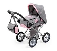 Poussette 3 en 1 - BAYER - City Star - Couffin amovible - Guidon réglable - Sac à bandoulière