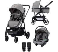 Poussette 3 en 1 Bebeconfort Breeze Trio Siège Auto i-Size Compacte Réversible