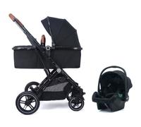 Poussette 3 en 1 Pixini Lania 3in1 Set - Pack poussette, Nacelle, Siège auto - noir