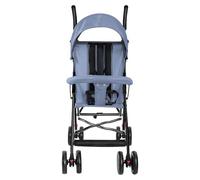 Poussette 3 en 1, Poussette Canne, Trio, Poussette Bebe, Landau Bébé, Accessoires, Adaptateurs Universels, Grandes Roues, 25kg, panier spacieux-D-bleu
