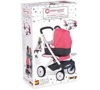 Poussette 3 en 1 - Smoby - Bébé Confort - Roues Silencieuses - Panier de Rangement - Mixte