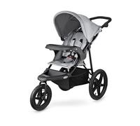 Poussette 3 Roues Buggy Pliable Mountain jusqu'à 15 kg - Tourne Facilement, Bandes Réfléchissantes, Ceinture à 5 points
