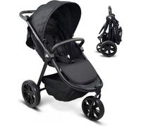 Poussette 3 roues Mobiclinic 22 kg Tout-terrain Tout-terrain Poche arrière Style sportif Pliage d'une seule main Panier xxl Agnes