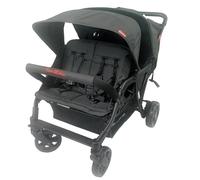 Poussette 4 places Lidoo City H4E Full Black