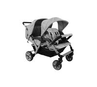 Poussette 4 places Lidoo City H4E Full Grey