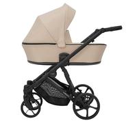 Poussette Arizo 04 rose- Cadre noir