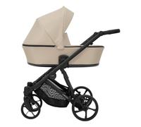 Poussette arizo 06 cream- cadre noir