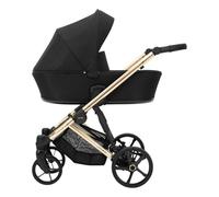Poussette Arizo Premium 01 noir- Cadre Gold
