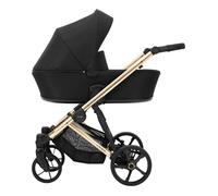 Poussette Arizo Premium 01 noir- Cadre Gold