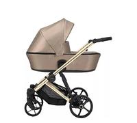 Poussette Arizo Premium 13 Cappucino Eco Cadre doré