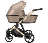 Kunert Baby - ARIZO PREMIUM 13 Cappucino Eco/ Gold frame - Poussette Arizo Premium 13 Cappucino Eco Cadre doré