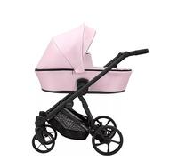 Poussette Arizo15 Baby Pink Eco Cadre noir