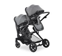 Poussette jumelle Hauck Atlantic Twin Melange Grey Duo