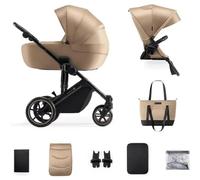 Poussette avec nacelles de la marque Kinderkraft. Modèle Kinderkraft Stroller 2 en 1 Prime 2