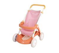 Smoby - Baby Nurse - Poussette - pour Poupons Jusqu'à 42 cms - Hauteur de Poignée 58 cms - Poche et Panier de Rangement - A Partir de 18 Mois - Fabrication Espagnole