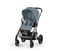 Poussette BALIOS S LUX, de 0 à 4 Ans, Stormy Blue CYBEX Gold | Position allongée ergonomique, Harnais ajustable à une main, De 0 à 22 kg, Roues tout-terrain, Pliage à une main