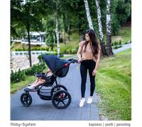 Poussette bébé 3 roues pliable 15 kg max