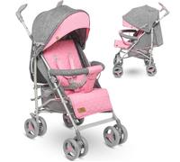 Lionelo Poussette canne Irma – légère et compacte, 0–36 mois (jusqu'à 15 kg), pliage rapide