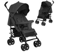 Poussette bébé canne compacte LIONELO Irma - De 6 à 36 mois - Gris