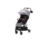 Poussette bébé nouveau-né enfant bas âge réglable en un clic gris foncé