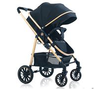 Poussette bébé, pliable, poignée télescopique, pare-soleil intégral, pliage en un seul bouton, convient aux enfants de 0 à 3 ans