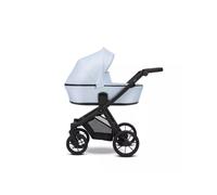 Kunert Baby - KUNERT KUNERT BRAV/BRE-14 Baby Blue Eco/GEL WHELS/BLACK FRAME - Poussette Brav 2in1 Bre-14 Baby Blue Eco