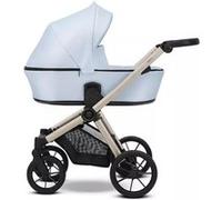 Kunert Baby - KUNERT KUNERT BRAV/BRE-14 Baby Blue Eco/GEL WHELS/CHAMPAGNEFRAME - Poussette Brav 2in1 Bre-14 Baby Blue Eco