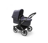 Poussette Bugaboo Donkey 5 mono complète GRAPHITE - STORMY BLUE