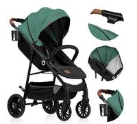 Lionelo Poussette jusqu'à 15 kg – Absorption totale des chocs, Étanche 0-4 ans