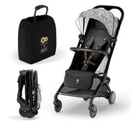 Poussette Cabine Kinderkraft Pilot 2 Avec Pliage À Une Main, Position Allongée, Harnais Magnétique Et Upf50+ Noir TU