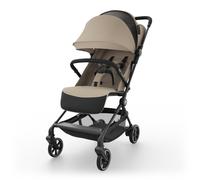 Kinderkraft NEBO Poussette Cabine Ultralégère, Pliable, Tient Debout, Beige