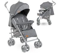Poussette Canne Compacte Irma 6-36 Mois Avec Moustiquaire Et Amortisseurs Avant Grey/dark Grey TU