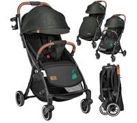 Poussette canne compacte LIONELO Julie One - Jusuq'à 22 Kg - Légère & pliable - Accessoires - Vert