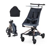 Poussette Canne Compacte Pour Bébé 0-3 Ans, Ultra Légère 3.8 kg, Pliable Et Facile à Transporter, Idéal Pour Les Voyages, U1107 - Tube En Fer, Tissu Oxford 600D, Bleu
