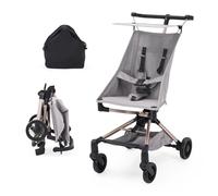 Poussette Canne Compacte Pour Bébé 0-3 Ans, Ultra Légère 3.8 kg, Pliable Et Facile à Transporter, Idéal Pour Les Voyages, U1107 - Tube En Fer, Tissu Oxford 600D, Gris