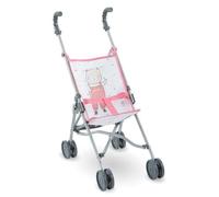 Poussette canne Corolle - Rose - Pour poupon 36 et 42cm - Dès 3 ans