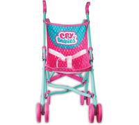 Poussette canne Cry Babies - IMC TOYS - Rose - Pour enfant de 18 mois et plus