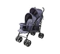 Bambisol Poussette Canne Double Habillage Pluie, Pliage Compact Bleu Marine Bleu