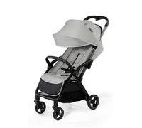 Kinderkraft APINO Poussette Canne, Ultra Légère, Pliable, Imperméable, Dès la naissance et jusqu'à 22 kg, Chargé du panier - extra 2 kg, Légère (7,5 kg), Réglable, Harnais 5 points, Gris