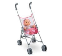 Poussette canne rose pour poupon