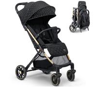 Poussette canne tout-terrain - JANSHOP - Paseo Nukido - Roues 360° - Pliable en 2 secondes - Harnais 5 points