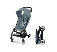 Cybex Poussette Agis Gold – Ultra-compacte, de 6 mois à 4 ans (max. 22 kg) – Stormy Blue (Bleu)