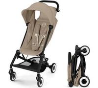 Poussette canne ultra-compacte Agis CYBEX - 5 a 22 kg (6 mois - 4 ans) - poussette légere 6,3 kg - compatible avion - Almond Beige Almond Beige