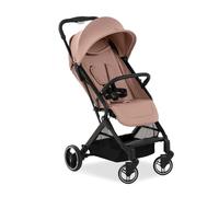 Hauck Poussette compacte Travel N Care Plus – 7,2 kg, inclinable, pliable, UV 50+ – Noisette