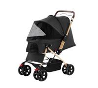 Poussette Chien Chariot Pour Chien Poussette Pliable Pour Chien Avec 4 Roues Poussette Pour Chat Poussette Pour Animaux De Compagnie Pour Petits Chats Moyens Chiens Poussette Pliante Pour Voyage Prome