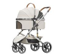 Poussette Chien Chariot Pour Chien Poussette Pliante Pour Animaux De Compagnie Avec Panier De Rangement Poussettes Pour Chiens De Voyage Avec Transporteur Détachable Pour Petits Et Moyens Chats Chiens