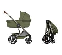 Poussette citadine Balios S 2026 avec nacelle pliable Moss Green