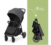 Kinderkraft ROUTE - poussette canne | Platinum Grey