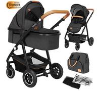 lionelo Poussette duo combinée 2en1 Amber Grey Graphite